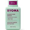 BYOMA Ricarica di siero schiarente (30 ml) Siero viso schiarente per pelli inclini all'acne con ceramidi, tanaceto blu, PHA e zinco per una pelle equilibrata e sana