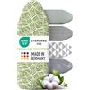 arteneur® - Copriasse da Stiro Universale 120 X 40 cm per Ferro da Stirare. Copri ASSE con Riflettore Termico, Imbottitura Spessa in Foam e con Elastico (M)