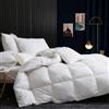 BedFabtasy Lussuoso piumino king size 9 tog, piuma d'oca, 600TC traspirante, 100% cotone e tessuto a prova di piuma, qualità alberghiera, trapunta king size con 8 linguette angolari, per tutte le