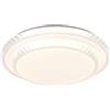 TEKHOME Plafoniera LED da Soffitto 60W con Bluetooth e Telecomando, Dimmerabile 3000K-6500K, Ø50cm, Design Elegante con Decorazioni Acriliche, Luce per Soggiorno Camera Letto, CRI＞80, PN-12-3C