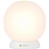 Techly 300705 Lampada LED Multicolor da Arredo a Sfera Medium Bianco