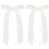 JRSHIRLEYLTD 55 pezzi decorazione fiocchi, eleganti fiocchi per auto, nastro di raso, decorazione per matrimoni, fiocchi per regali, vacanze, decorazione (beige)