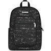 Invicta Zaino Scuola Jelek Fantasy, Nero, 34 L, Doppio Scomparto, Tasche multiuso, Tasca interna con organizer, Scomparto porta pc, Tasca portaborraccia, Scuola media e superiore, Ragazzo, Ragazza
