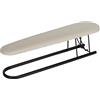 WENKO Asse da stiro Leona, asse da stiro per maniche, imbottitura in 100% cotone, 52 x 14 x 12 cm, nero/bianco