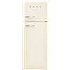 SMEG FRIGORIFERO DOPPIA PORTA SMEG FAB30RCR6, Capacità netta totale 294 l, Rumorosità: 34 dB(A), 3 ripiani, Dimensioni: L 60 cm A 172 P 76,8 cm, Panna, Classe C