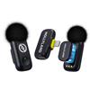 Hollyland LARK A1 Mini Duo - Mini microfono wireless per iPhone 14/13/12 (2 TX +