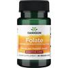 Swanson Health Products Folato 5-MTHF 400 mcg 30 Capsule vegetali