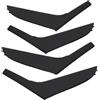 TNTGEBFVBG Maniglias internas anteriore posteriore Per VW Per Golf 6 Per GTI MK6 2009-2014 Anteriore Interni Auto Sinistra Destra Door Pull Handle Copertura Pannello Maniglia Interna Porta Auto(4pcs Set)