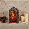 Book Nook in Legno Luce LED Scena Miniatura Libreria Effetto Luminoso