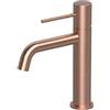 Rubicer Miscelatore Per Lavabo In Ottone Oro Rosa Spazzolato Smooth Rubicer