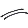 Cressi Standard Band Coppia Elastici per Fucili Pesca Sub ad Elastico, Unisex - Adulto, Nero, 16 x 255 mm