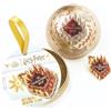 The Carat Shop Harry Potter Official Marauders Map Bauble with Pin Badge Inside