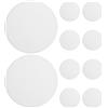 KONTONTY 10 coperture per diffusore per plafoniere, antiriflesso, per LED Downlight, copertura della luce rotonda, con speciale design ottico per diverse luci da incasso