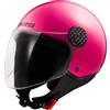 LS2, Casco Moto Jet SPHERE LUX II SOLID Fluo Pink, S