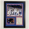 Legends Never Die, Inc. Kansas Jayhawks | Campioni nazionali 2021-2022 | Collage di foto incorniciate (celebrazione) 30,5 x 38,1 cm