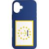 Flags and Symbols Custodia per iPhone 16 Plus Bandiera del Rhode Island