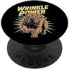 All Dog Breeds Potere delle rughe - Design feroce Shar-Pei Dog PopSockets PopGrip Adesivo