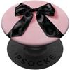 pink cute theme Girly || Fiocco Acquerello || Coquette || Fiocco Estetico Nero PopSockets PopGrip Adesivo