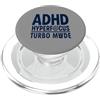 ADHD Life. ADHD Hyperfocus Motivazionale Divertente PopSockets PopGrip per MagSafe