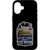 PeeKay Apparel - MoonReturn Custodia per iPhone 16 Stiamo tornando a casa sulla luna 2028