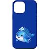 Ocean Aesthetic Decor Custodia per iPhone 12 Pro Max Carino Balena Cartoon Teal Blu Mare Subacqueo Bella