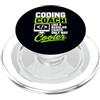 Programmer & Tech Educator Humor Studio Divertente Coach di codifica solo modo più fresco Tech Umorismo PopSockets PopGrip per MagSafe