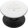 Early Childhood Educator Child Led Learn Montessori Mamma Gentile Genitori Consapevole Apprendimento intenzionale PopSockets PopGrip Adesivo