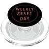 Poison Design Giorno di ripristino settimanale PopSockets PopGrip per MagSafe