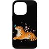 Sakura Cherry Blossom Japan Culture Art Custodia per iPhone 13 Pro Cherry Blossom Tiger Giapponese Sakura Anime Estetica Giappone