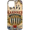 Preposh Custodia per iPhone 15 Plus Marocco Sardine Estate Estetica Vintage
