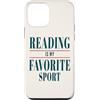 Librarian Bookish Bookworms & Novel Writ Custodia per iPhone 12 mini La lettura è il mio sport preferito | Lettori e autori per gli amanti dei libri