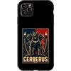 Cerberus Greek Mythology Underworld Hell Custodia per iPhone 11 Pro Max Cerberus Trinferno a tre teste Guardiano Dell'Ade