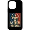 Moon female Goddess Huntress Artemis Myt Custodia per iPhone 14 Pro Max Artemide Luna femmina Dea Cacciatrice Foresta Frecce