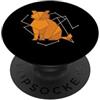Paperfolding fold folding technique art Paperfolding Cat come cool Forma PopSockets PopGrip Adesivo