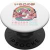 Latte Alla Fragola Bevanda Giapponese Gi Latte Alla Fragola Giapponese Estetico Pastello Carino Anime PopSockets PopGrip Adesivo
