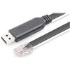 Microconnect USBETHM Kabelschnittstellen-/Gender-Adapter USB A RJ45 Schwarz (ICUSBROLLOVR)