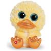 NICI Peluche GLUBSCHIS Anatra Honey Dee oscillante gialla 15 cm