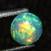 Naturale Welo Etiope Opale di Fuoco Cabochon Multi Rotondo Loose Gemma 6x6MM