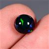 N/A Black Opal, Naturale Etiope Black Opal Cabochon, Opale Loose Gemma 1.00 CT