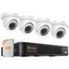 Anlapus H.265+ Kit Videorveglianza Esterna 2MP FHD 1080P, DVR 8CH 500GB, Rilevam