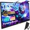 Tpsmtdis Monitor portatile da 18,5 pollici monitor da gioco per computer con