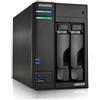 Asustor NAS Lockerstor 2 Gen2 N5105 con 4GB RAM e 2 porte Ethernet