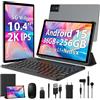 Does not apply 10.4 Pollici Tablet Android 15, 5G Wifi, Tablet in Offerta 36GB RAM+256GB ROM(TF