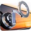 MSXTTLY Supporto Magnetico Cellulare Auto, 2026 Vmag-S3 Forte Ventosa, Rotazione 360°, Compatibile con iPhone 17-12 e Android, Nero