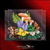SHOWCASE LAB TECA IN PLEXIGLASS ACRILICO-SHOWCASE-TECA PER SET LEGO® 11505 FUNGHI DEL BOSCO