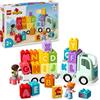 LEGO DUPLO Town Il Camioncino dell'Alfabeto con Rimorchio - Giocattolo per Bambi