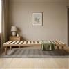 Talamo Italia - Rete letto piazza e mezza Amira, Rete ortopedica a doghe in legno, 100% Made in Italy, Cm 120x190h31