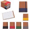 Agenda giornaliera con elastico cm 15 x 21 cm personalizzabile personalizzate o neutre
