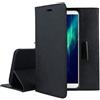senza marchio Compatibile per SAMSUNG GALAXY A02S A025 A025F SM-A025M/DS SM-A025F/DS Copertura CUSTODIA cover STAND FLIP LIBRO magnetica protezione GEL SILICONE TPU portafoglio porta vano card eco pelle (Nero)