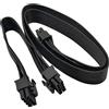 Hsthe Sea Cavo adattatore di alimentazione PCIe da 8 pin maschio a doppio PCIe 2 x 8 pin (6+2) maschio, per alimentazione stagionale, 60 cm + 20 cm